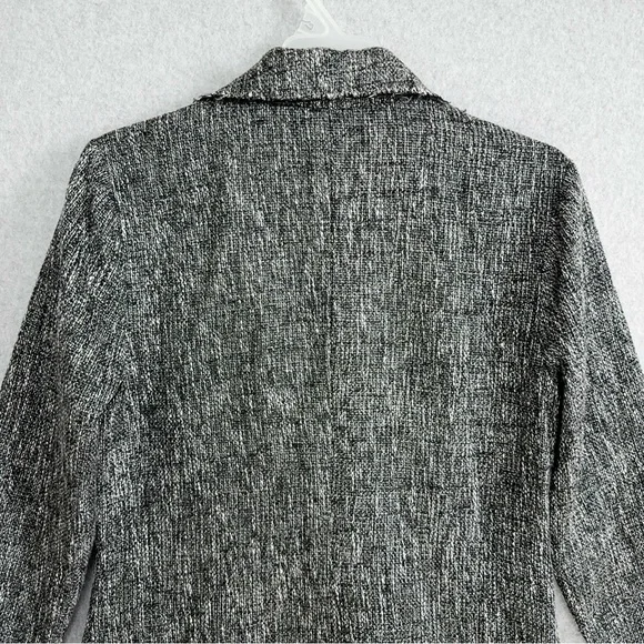 House of Harlow X Revolve Jacket Womens Small Black White Silver Blazer Holiday